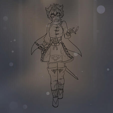Anura Lineart
